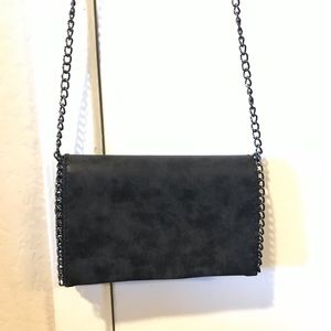 Crossbody bag with chain strap